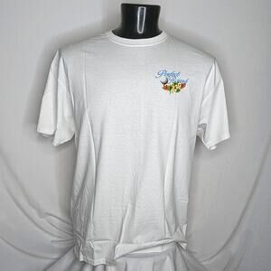 Croft & Barrow Men's Short Sleeve Graphic TShirt White Large